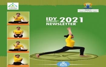 International day of Yoga 2021 Newsletter